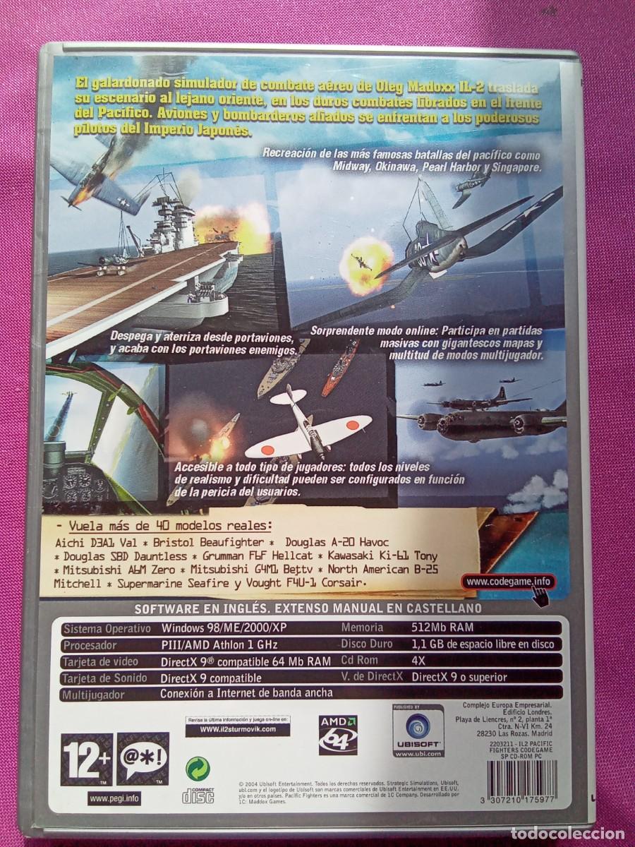 Videojuegos y consolas: JUEGO PC ROM PACIFIC FIGHTERS - EF 2 - 2 - Foto 2