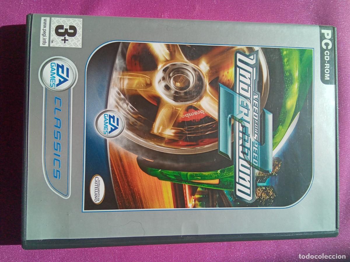 Videojuegos y consolas: JUEGO PC CD-ROM NEDD FOR SPEED U DETGROUND 2 - EF 2 - 2 - Foto 1