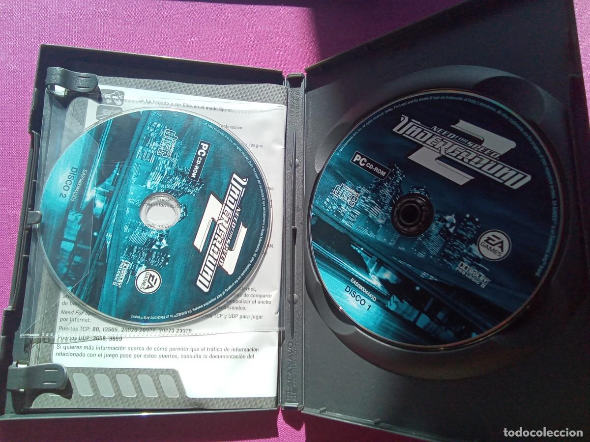 Videojuegos y consolas: JUEGO PC CD-ROM NEDD FOR SPEED U DETGROUND 2 - EF 2 - 2 - Foto 2