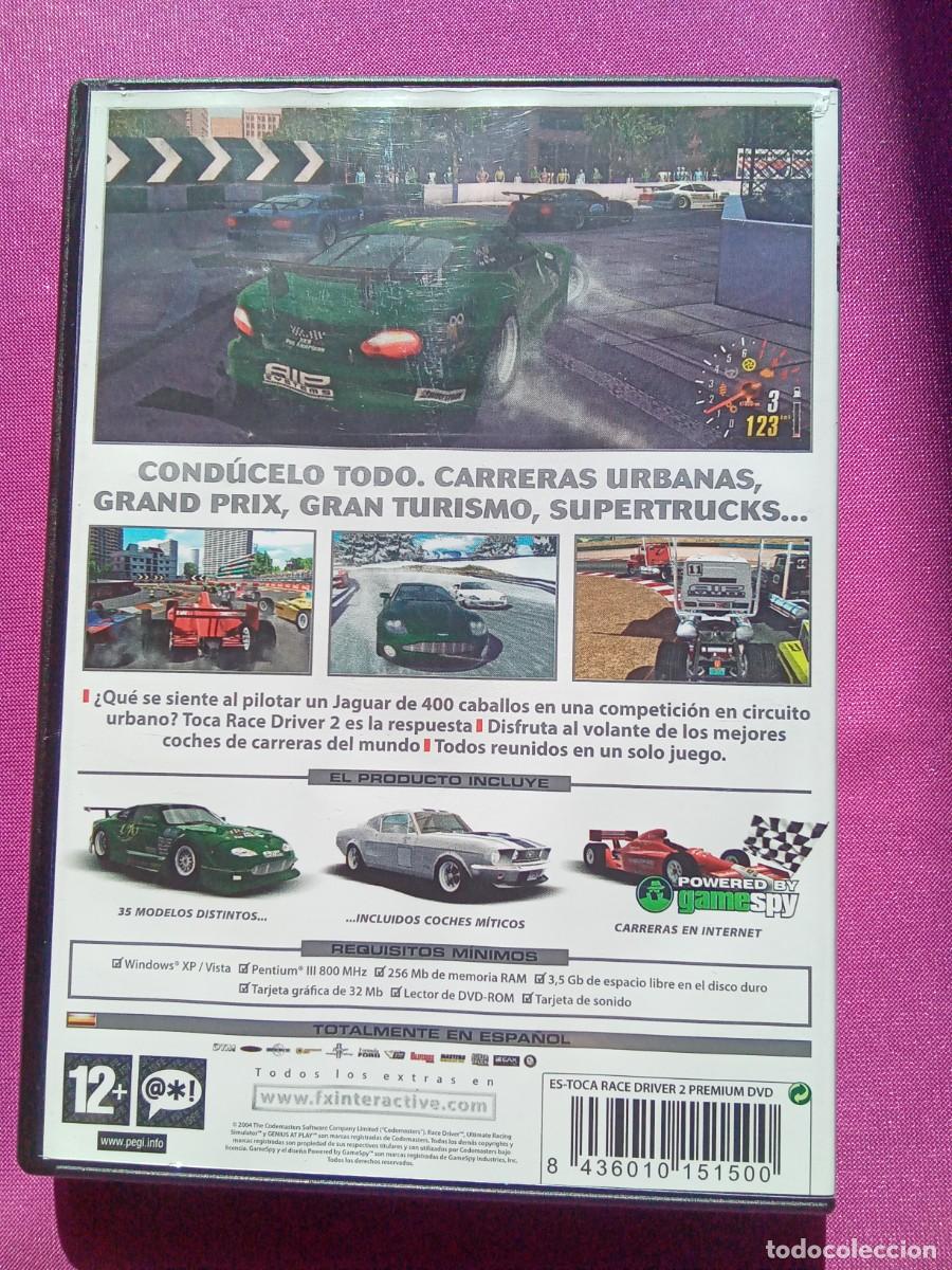 Videojuegos y consolas: JUEGO PC DVD TOCA RACE DRIVER 2 - EF 2 -2 - Foto 2