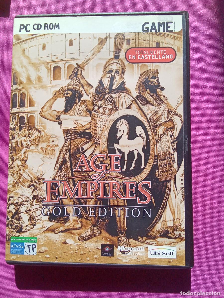Videojuegos y consolas: JUEGO PC CD-ROM AGE EMPIRES GLOD EDITION - EF 2 -2 - Foto 1