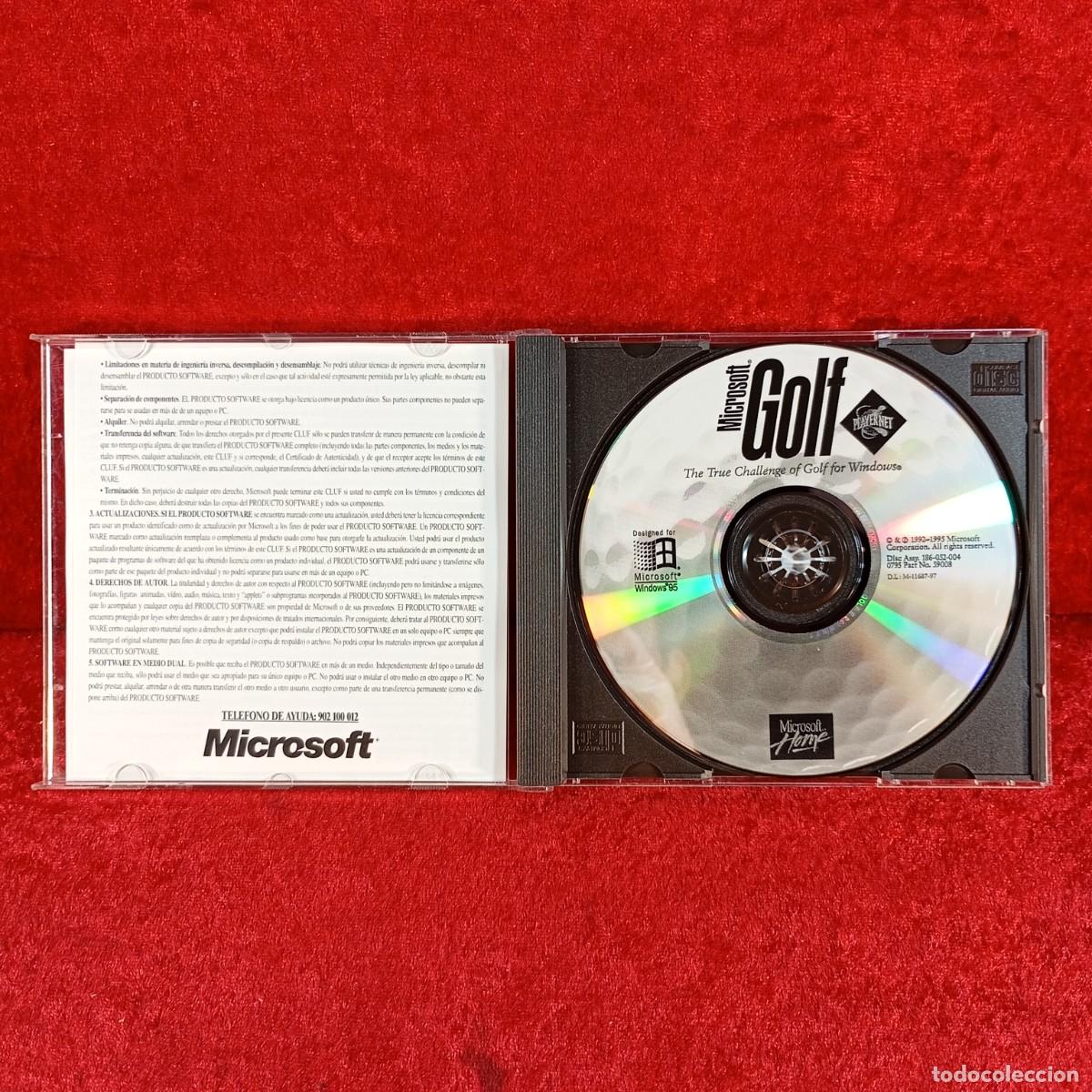 Videojuegos y consolas: GOLF - MICROSOFT - CD-ROM VERSI&Oacute;N 2.0. - VIDEOJUEGO - ORDENADOR PC / CD-290 - Foto 4