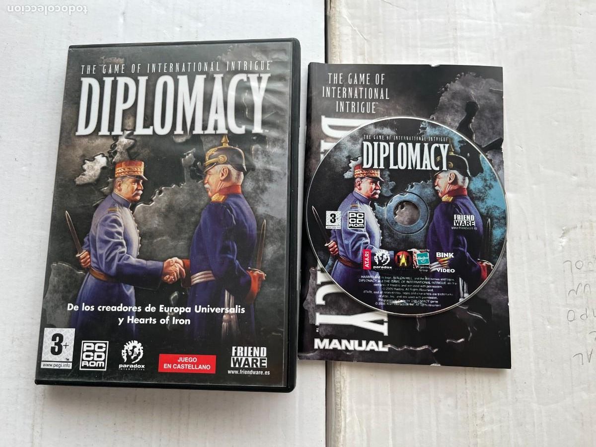 Videojuegos y consolas: DIPLOMACY - PC KREATEN DVD - Foto 1
