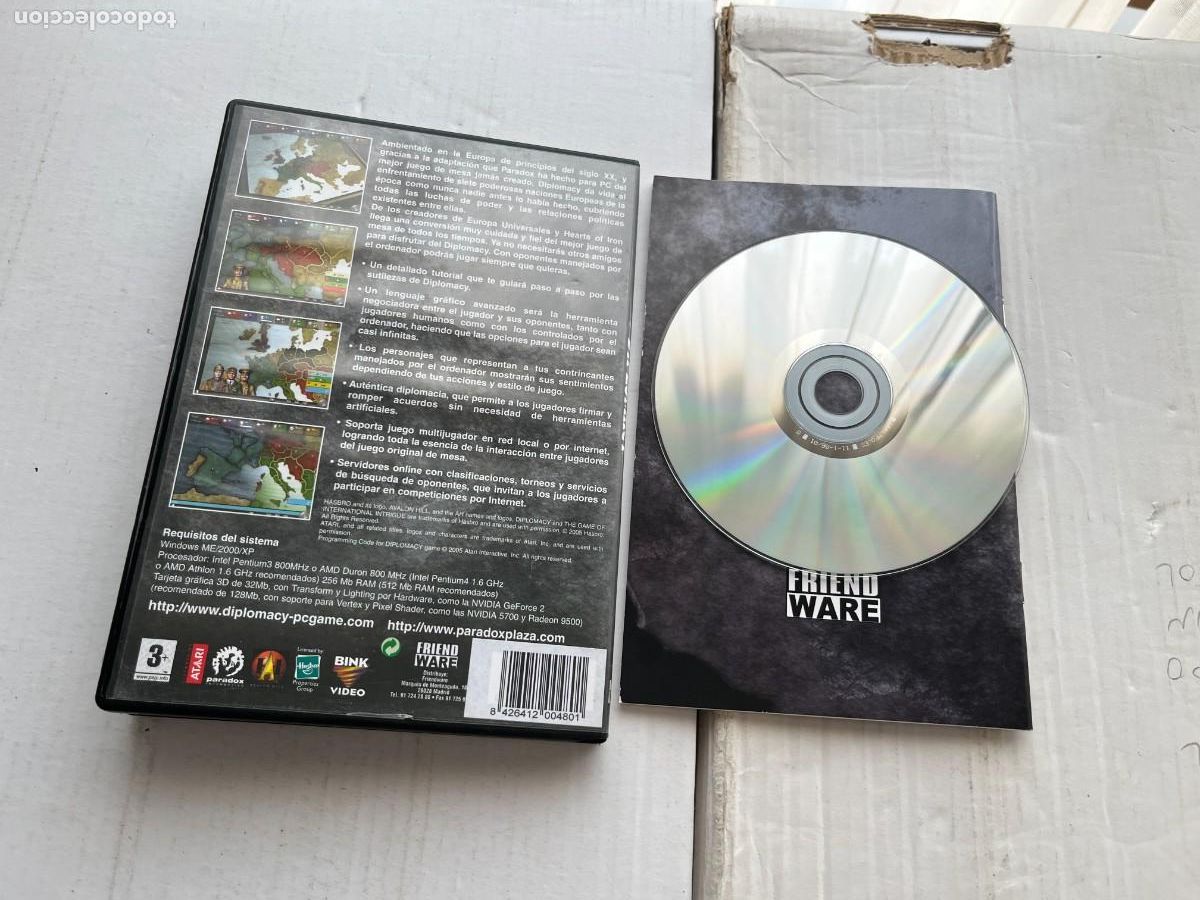 Videojuegos y consolas: DIPLOMACY - PC KREATEN DVD - Foto 2