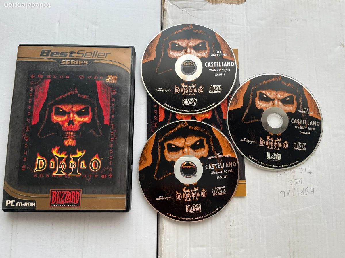 Videojuegos y consolas: DIABLO II 2 PC CD ROM KREATEN - Foto 1