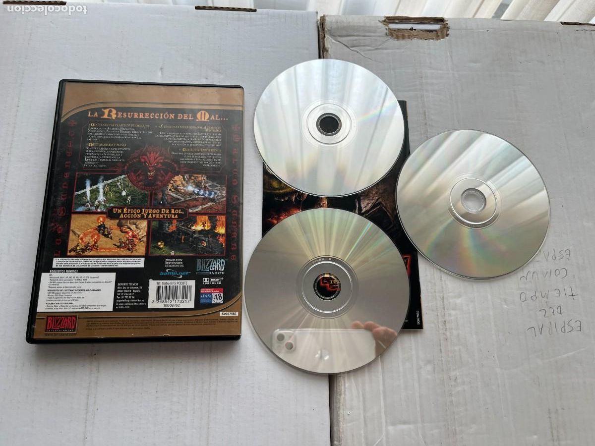 Videojuegos y consolas: DIABLO II 2 PC CD ROM KREATEN - Foto 2
