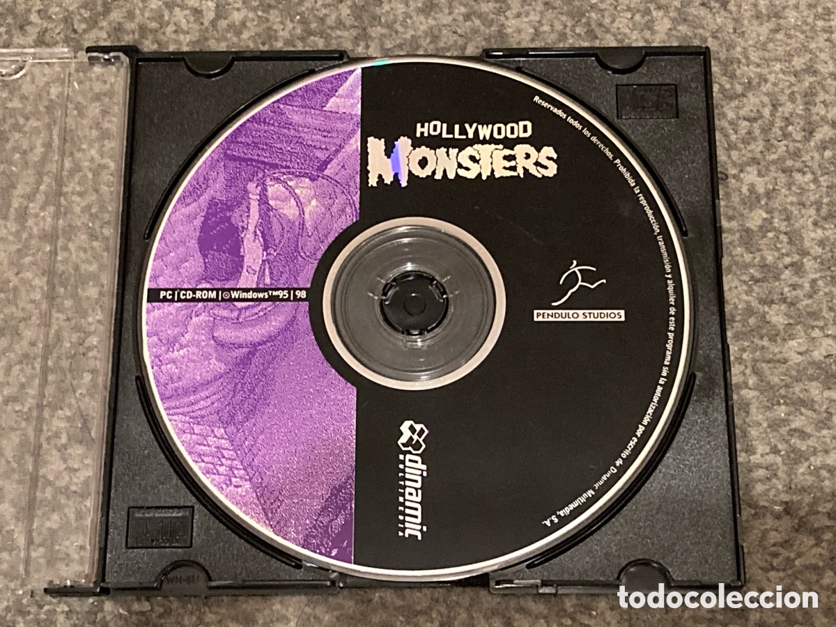 Videojuegos y consolas: HOLLYWOOD MONSTERS para PC - Foto 1