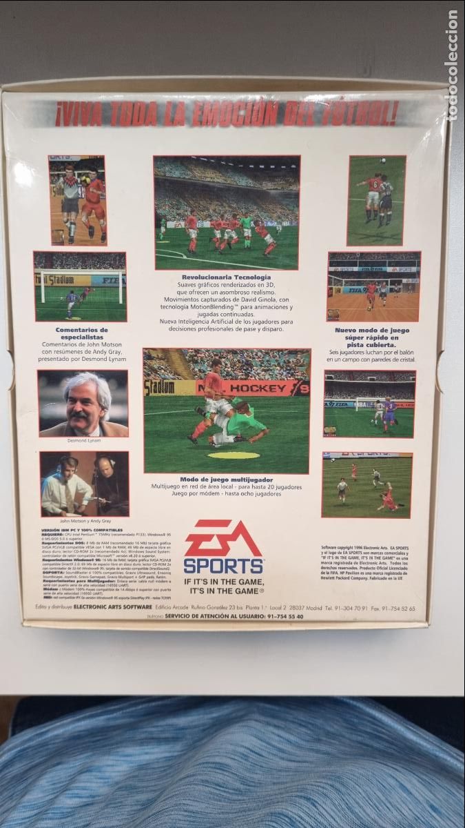 Videojuegos y consolas: Fifa 97, PC, EA Sports, 1996 - Foto 3