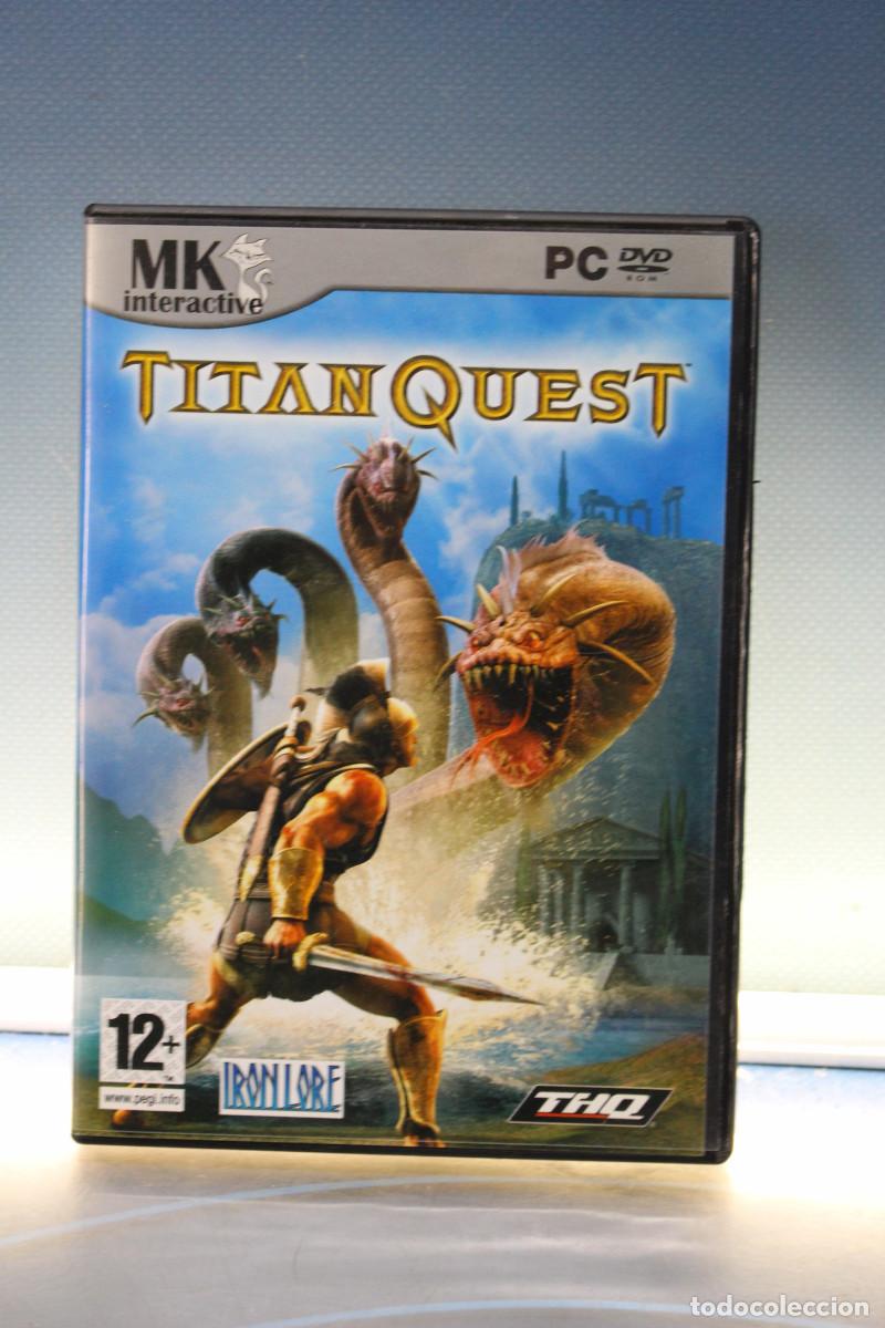 Videojuegos y consolas: Juego PC. Titan Quest. DVD Rom. - Foto 1