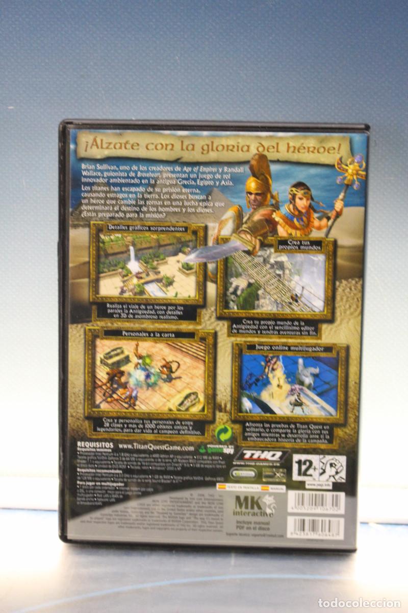 Videojuegos y consolas: Juego PC. Titan Quest. DVD Rom. - Foto 2