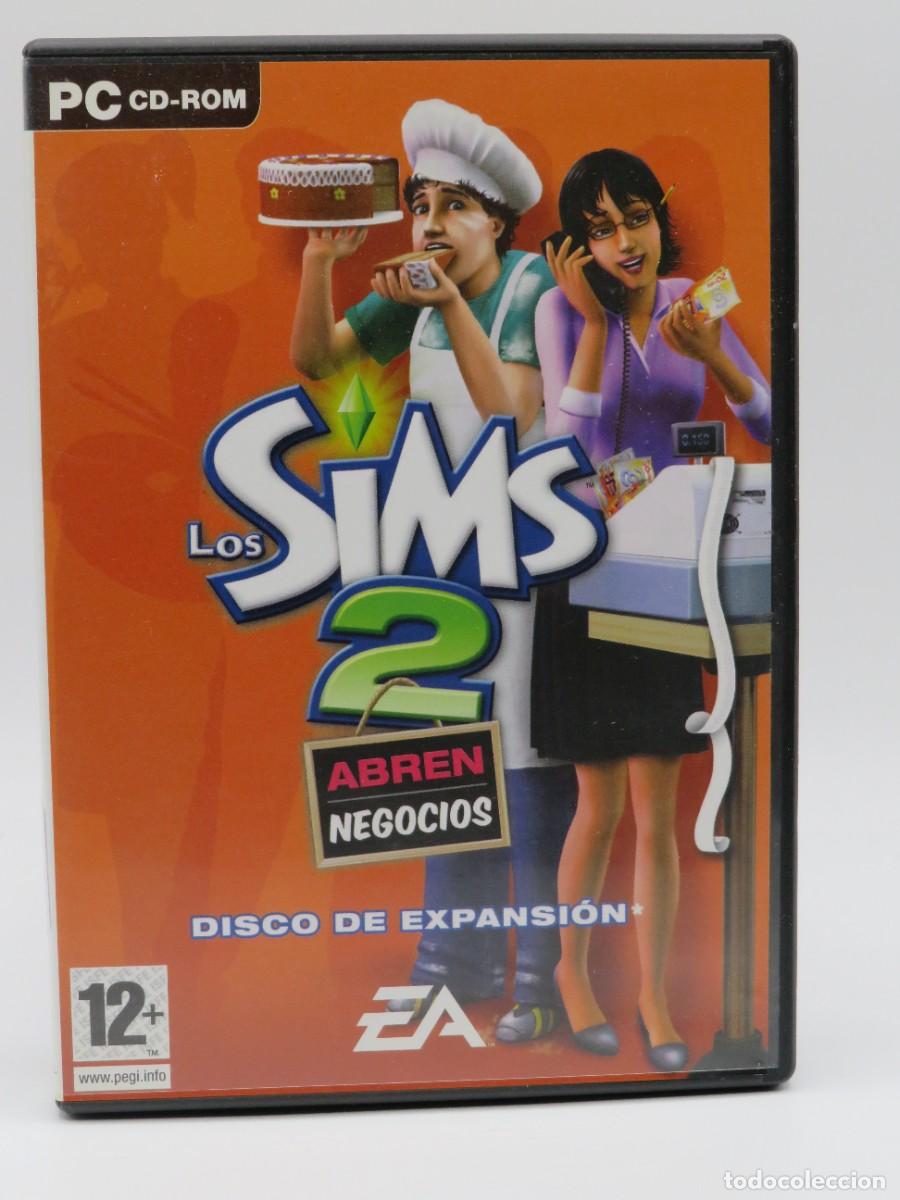 Videojuegos y consolas: LOS SIMS 2 ABREN NEGOCIO - DISCO DE EXPANCI&Oacute;N EA. PC. CD-ROM - Foto 1