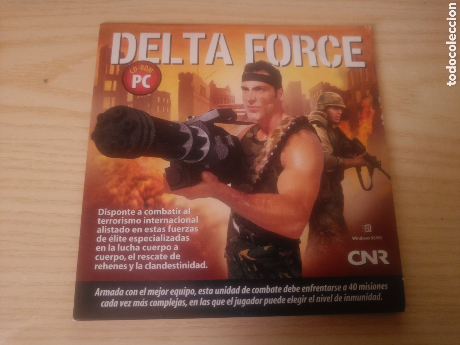 Videojuegos y consolas: Delta Force PC cnr 2002 EN ESTUCHE DE CART&Oacute;N - Foto 1