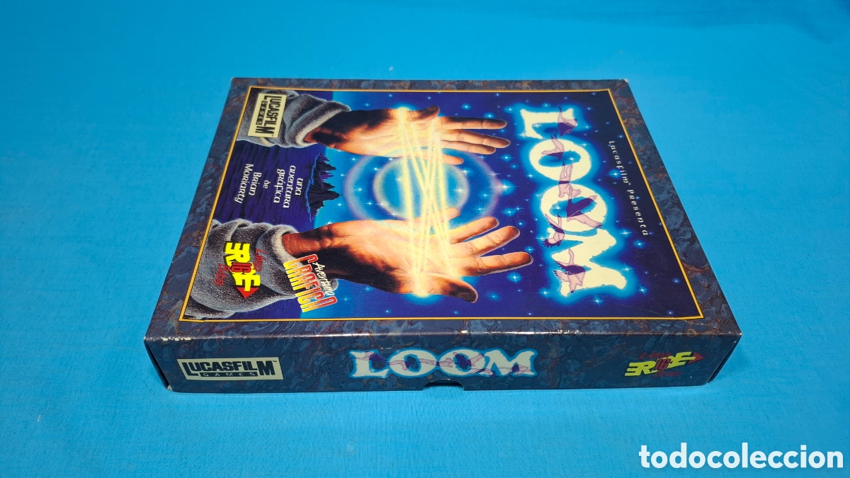 Videojuegos y consolas: LOOM - LUCAS FILM 1990 - ERBE - PC - Foto 2