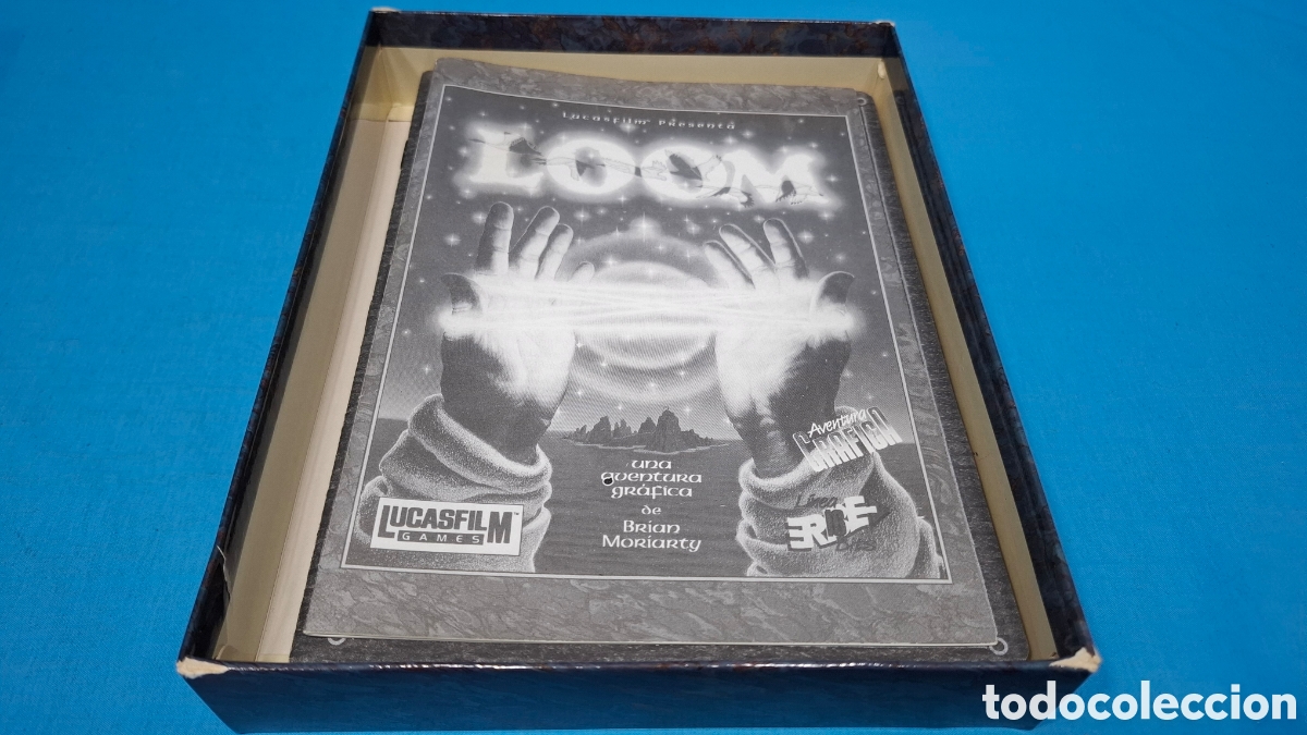 Videojuegos y consolas: LOOM - LUCAS FILM 1990 - ERBE - PC - Foto 3