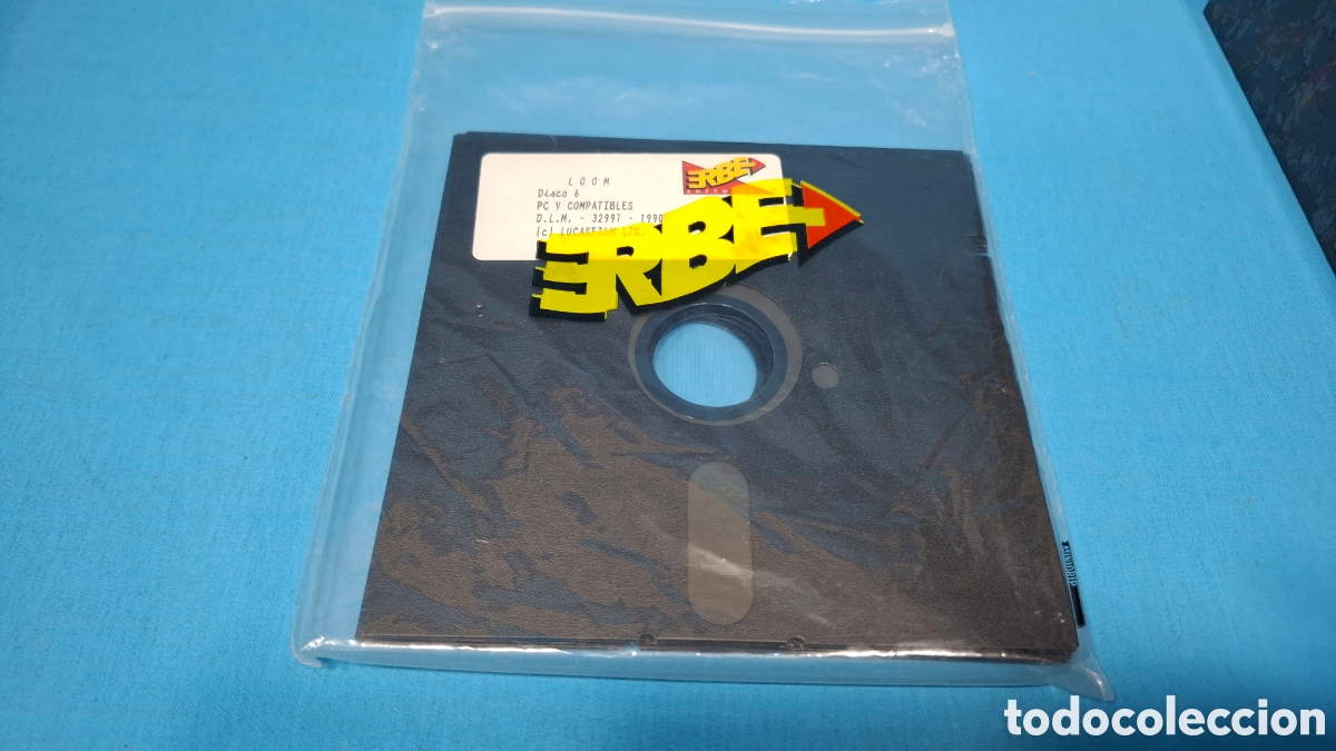 Videojuegos y consolas: LOOM - LUCAS FILM 1990 - ERBE - PC - Foto 5