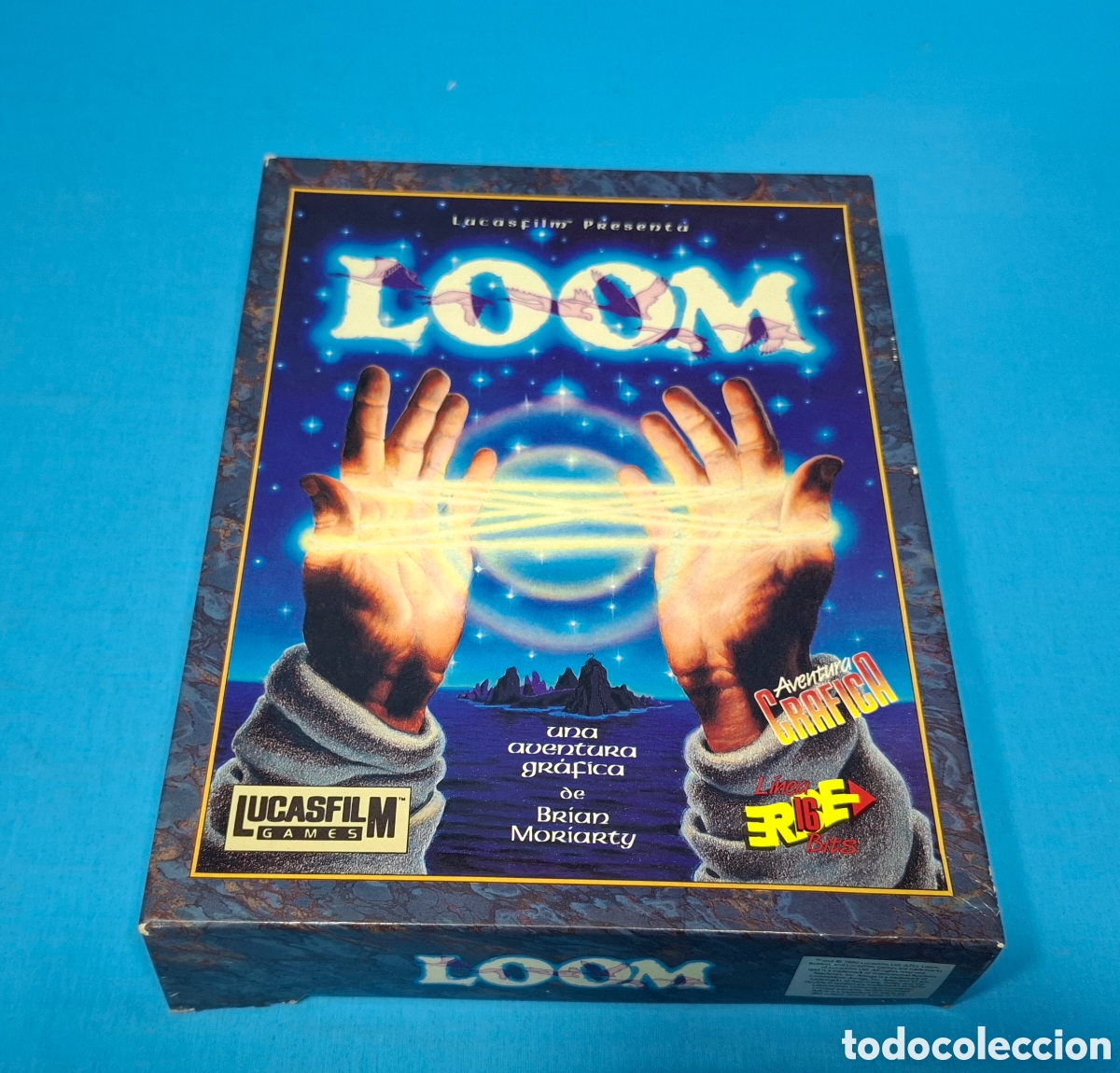 Videojuegos y consolas: LOOM - LUCAS FILM 1990 - ERBE - PC - Foto 1