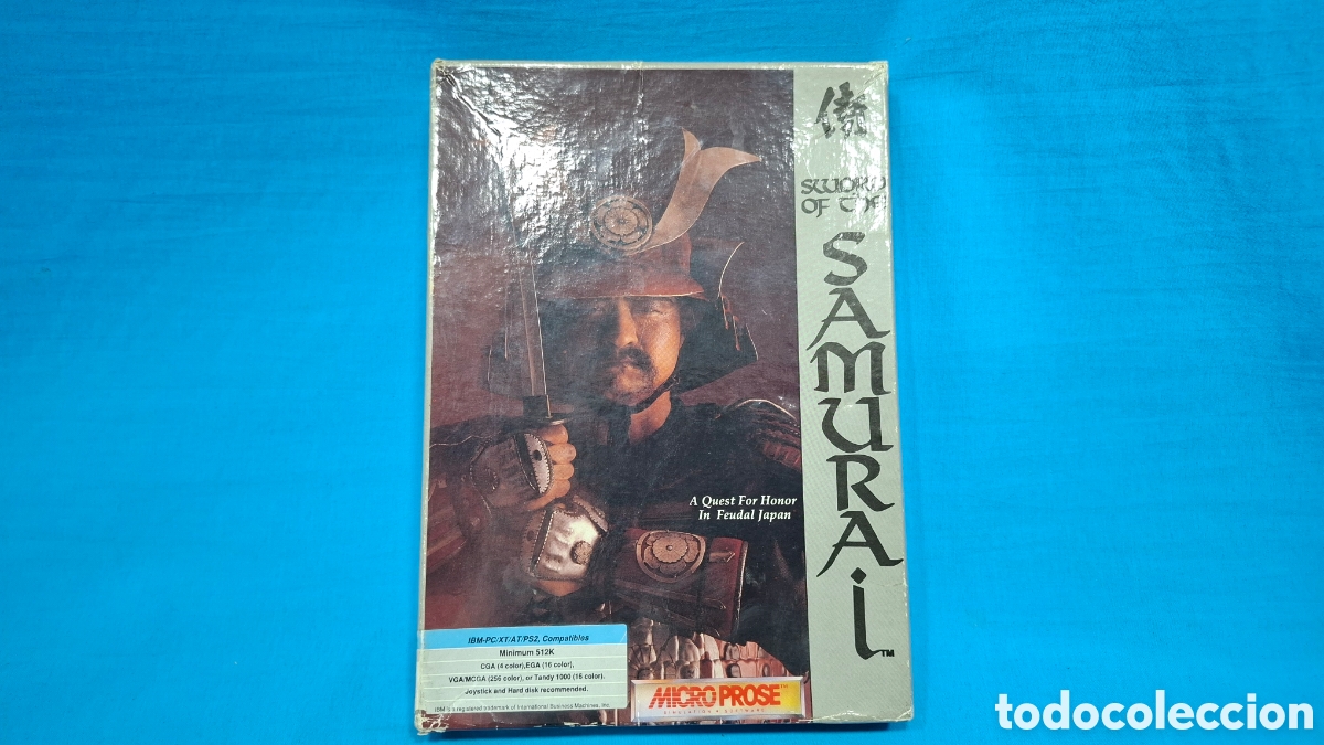 Videojuegos y consolas: SWORD OF THE SAMURAI IBM PC 1989 - Foto 2