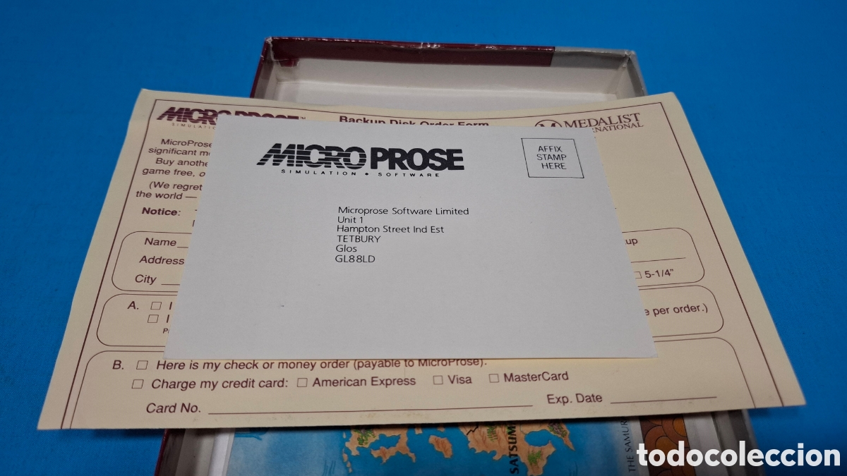 Videojuegos y consolas: SWORD OF THE SAMURAI IBM PC 1989 - Foto 6