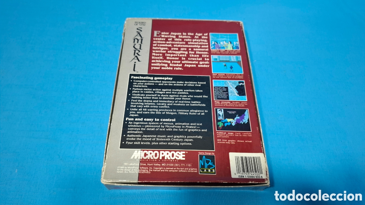 Videojuegos y consolas: SWORD OF THE SAMURAI IBM PC 1989 - Foto 11