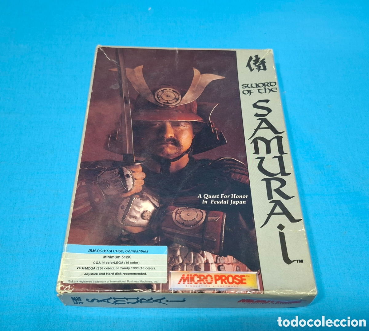 Videojuegos y consolas: SWORD OF THE SAMURAI IBM PC 1989 - Foto 1