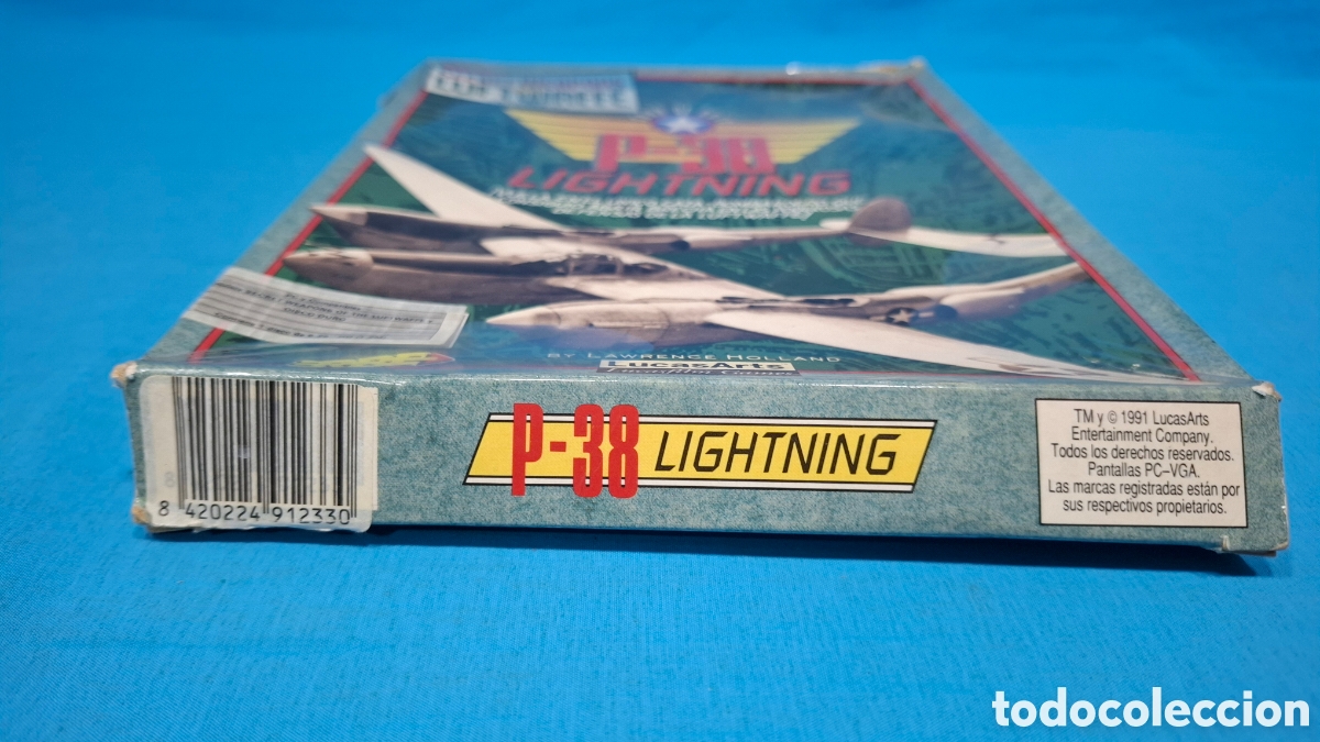 Videojuegos y consolas: P-38 LIGHTNING 1992 ERBE . PC - Foto 2