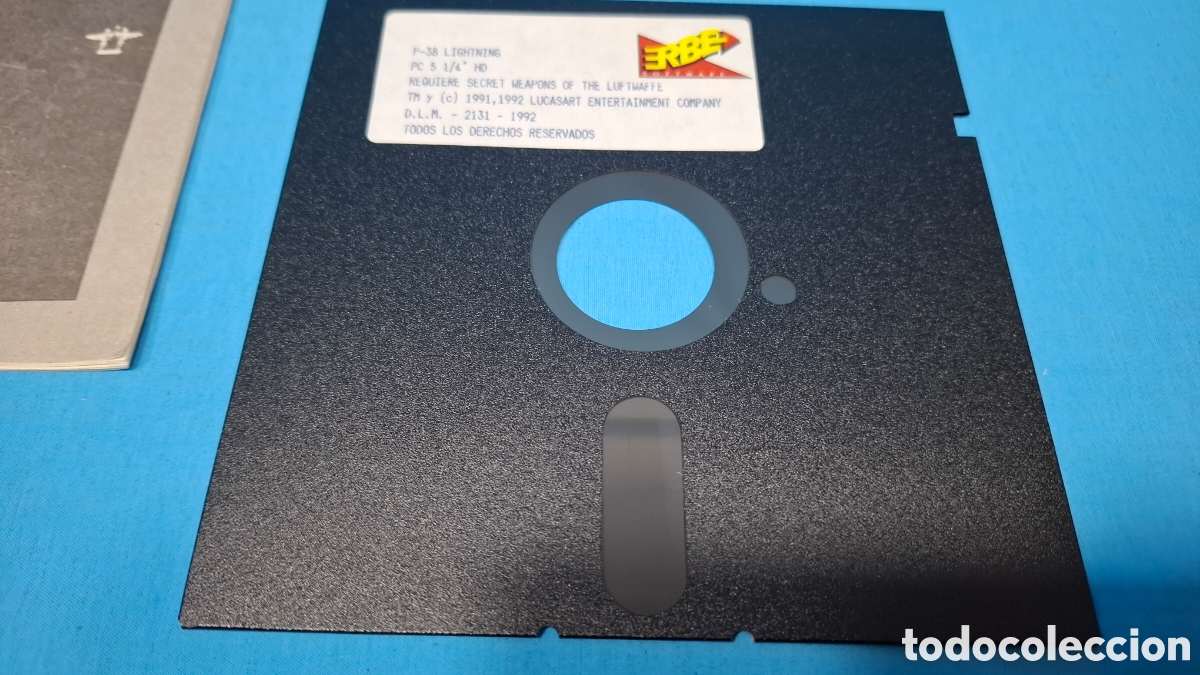Videojuegos y consolas: P-38 LIGHTNING 1992 ERBE . PC - Foto 4