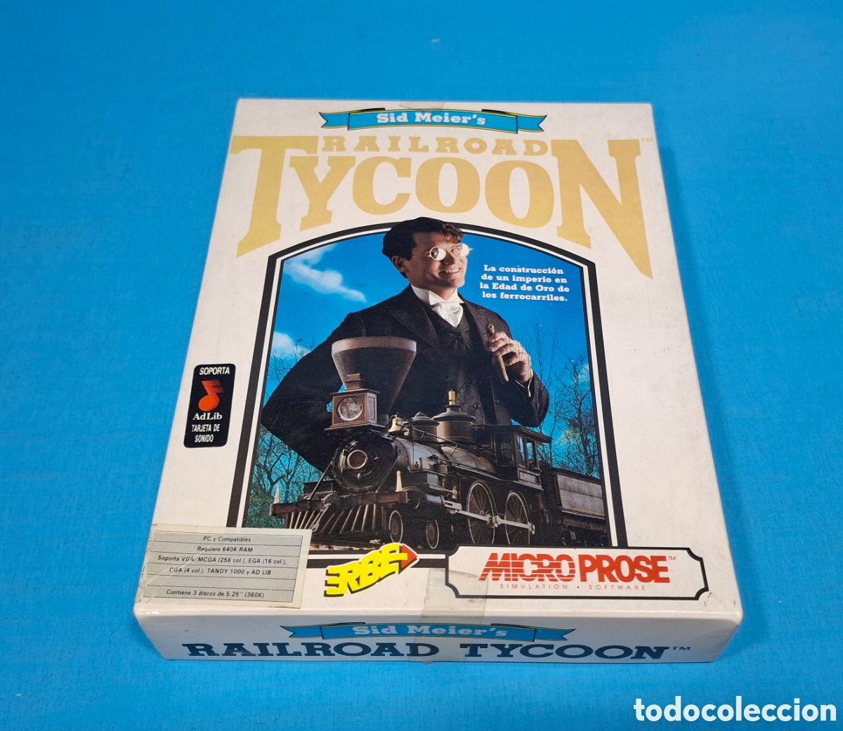 Videojuegos y consolas: TRAIL ROAD TYCOON - MICRO PROSE 1990 - Foto 1
