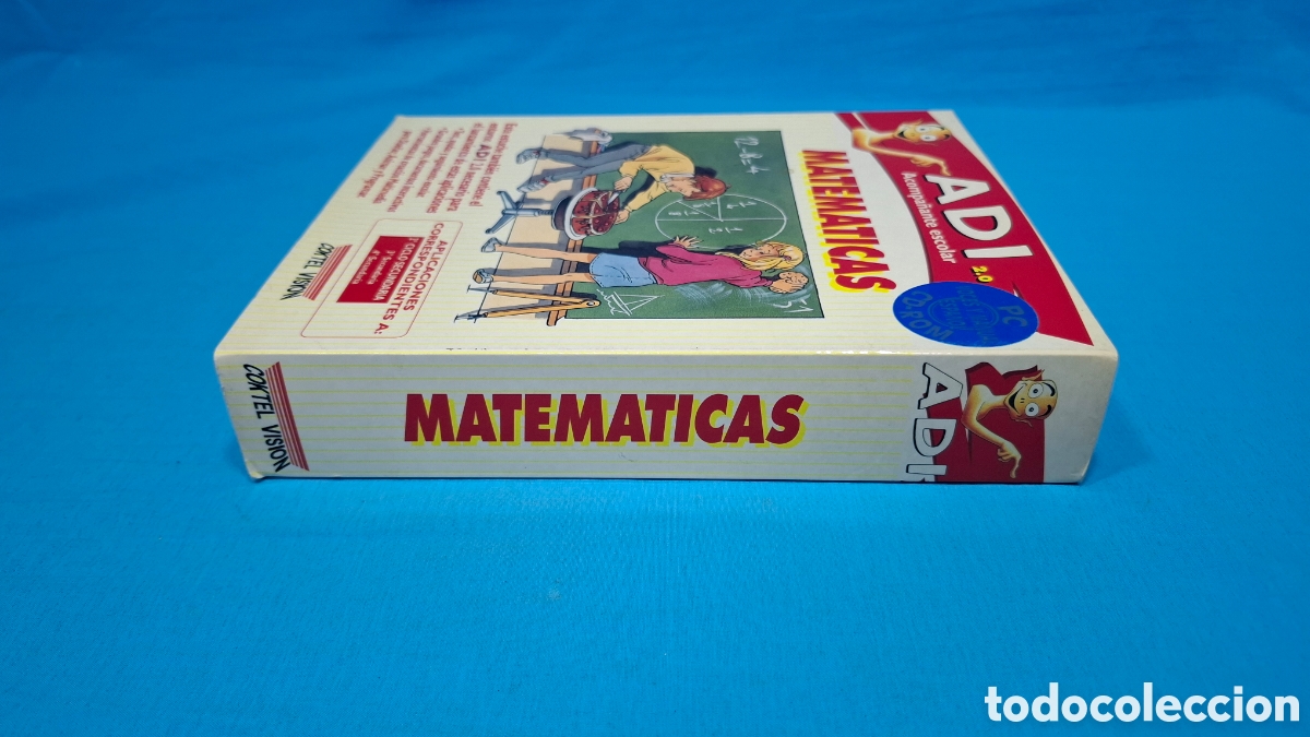Videojuegos y consolas: MATEM&Aacute;TICAS - ADI - ACOMPA&Ntilde;ANTE ESCOLAR . PC , CD - ROM - Foto 3