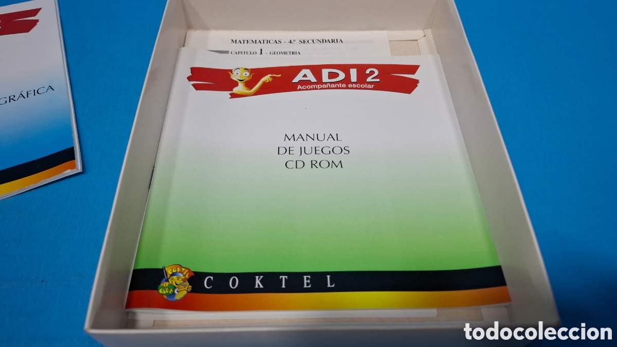Videojuegos y consolas: MATEM&Aacute;TICAS - ADI - ACOMPA&Ntilde;ANTE ESCOLAR . PC , CD - ROM - Foto 6