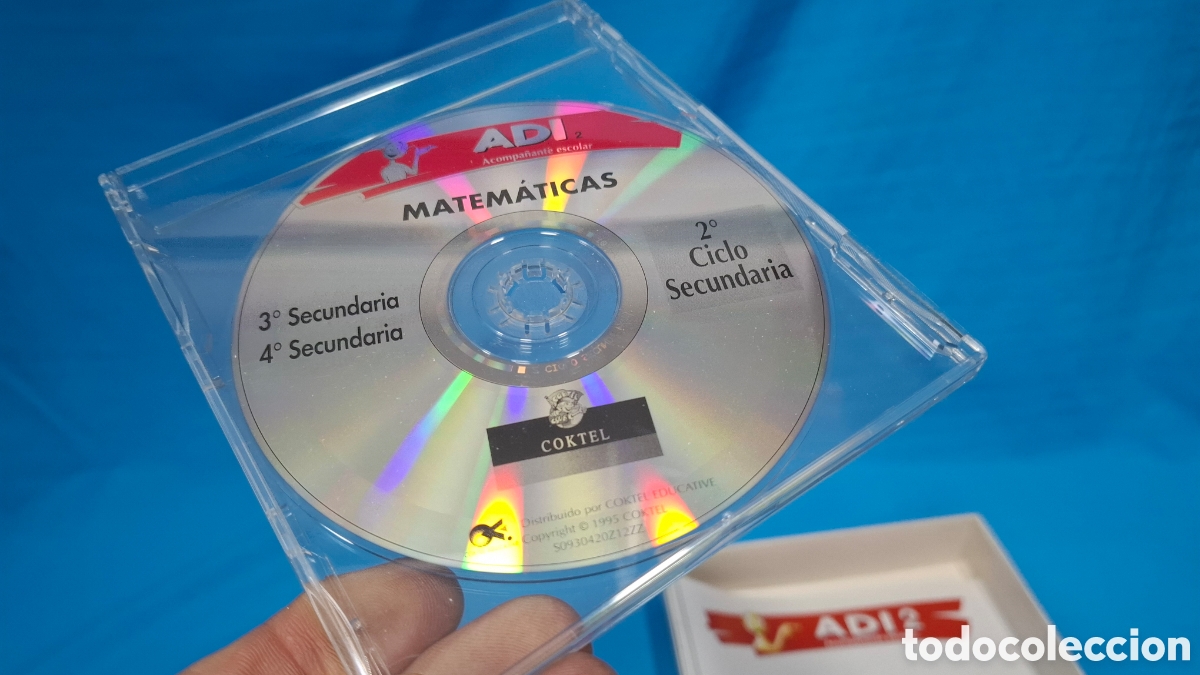 Videojuegos y consolas: MATEM&Aacute;TICAS - ADI - ACOMPA&Ntilde;ANTE ESCOLAR . PC , CD - ROM - Foto 8