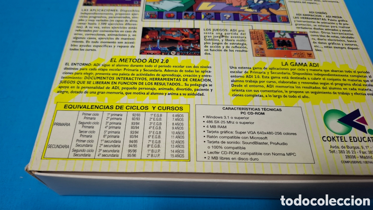 Videojuegos y consolas: MATEM&Aacute;TICAS - ADI - ACOMPA&Ntilde;ANTE ESCOLAR . PC , CD - ROM - Foto 10
