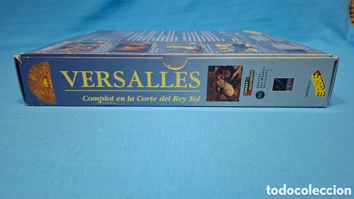Videojuegos y consolas: VERSALLES - COMPLOT EN LA CORTE DEL REY SOL, 1996 . PC , CD - ROM - Foto 3