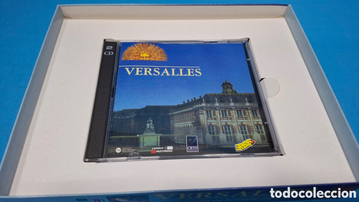 Videojuegos y consolas: VERSALLES - COMPLOT EN LA CORTE DEL REY SOL, 1996 . PC , CD - ROM - Foto 6