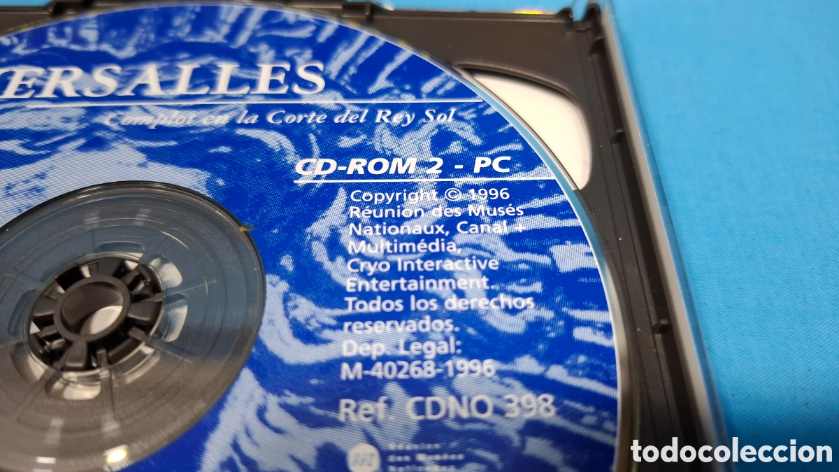 Videojuegos y consolas: VERSALLES - COMPLOT EN LA CORTE DEL REY SOL, 1996 . PC , CD - ROM - Foto 9
