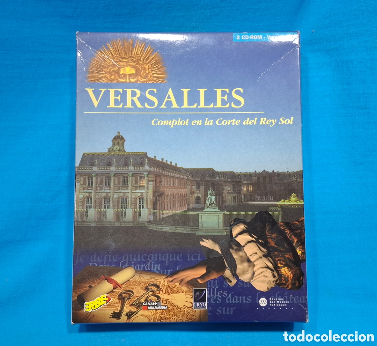 Videojuegos y consolas: VERSALLES - COMPLOT EN LA CORTE DEL REY SOL, 1996 . PC , CD - ROM - Foto 1