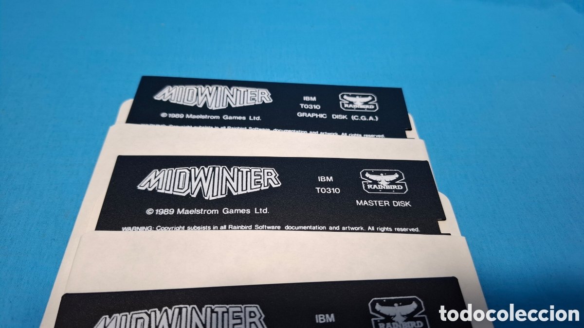 Videojuegos y consolas: MIDWINTER - MASTERS OF STRATEGY, 1989 PC - Foto 11