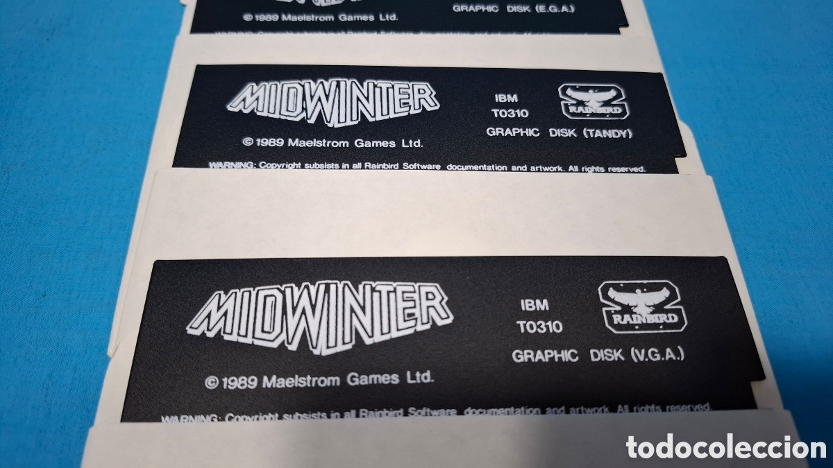 Videojuegos y consolas: MIDWINTER - MASTERS OF STRATEGY, 1989 PC - Foto 12