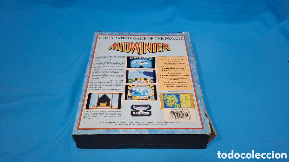 Videojuegos y consolas: MIDWINTER - MASTERS OF STRATEGY, 1989 PC - Foto 15