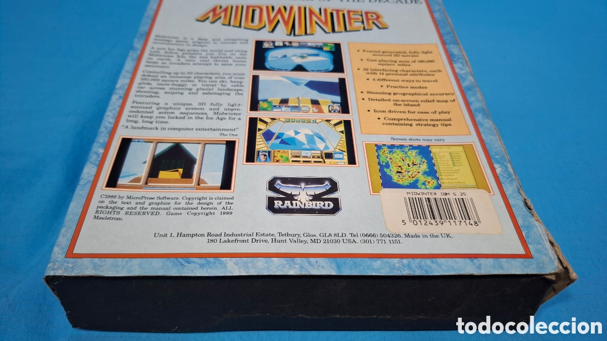 Videojuegos y consolas: MIDWINTER - MASTERS OF STRATEGY, 1989 PC - Foto 16