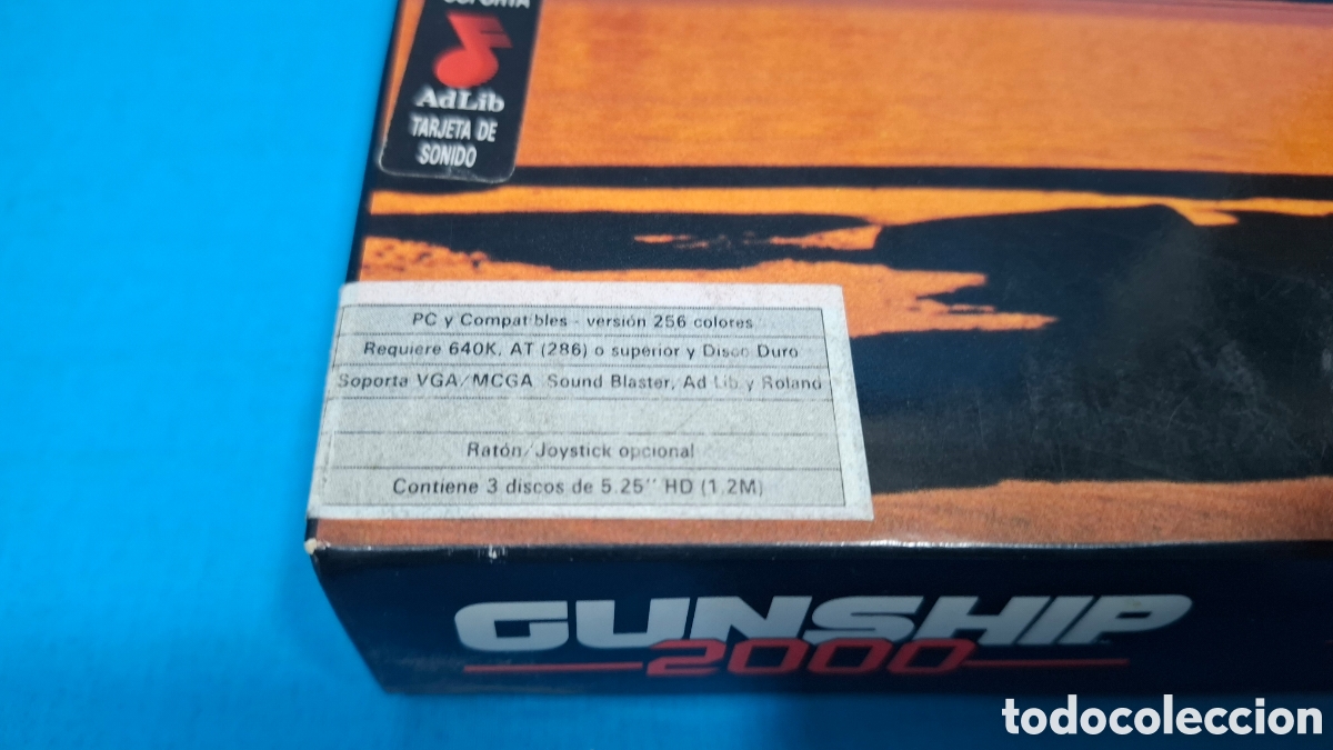 Videojuegos y consolas: GUNSHIP 2000 - MICRO PROSE - ERBE . PC - Foto 2
