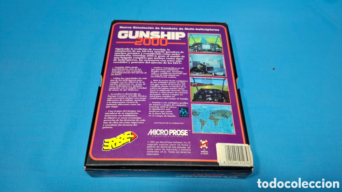 Videojuegos y consolas: GUNSHIP 2000 - MICRO PROSE - ERBE . PC - Foto 12