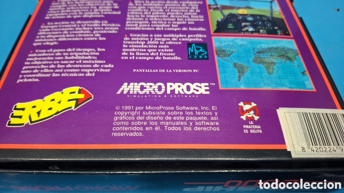 Videojuegos y consolas: GUNSHIP 2000 - MICRO PROSE - ERBE . PC - Foto 13