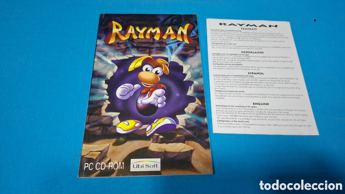 Videojuegos y consolas: RAYMAN 1995 - UBI SOFT PC ROM - Foto 6