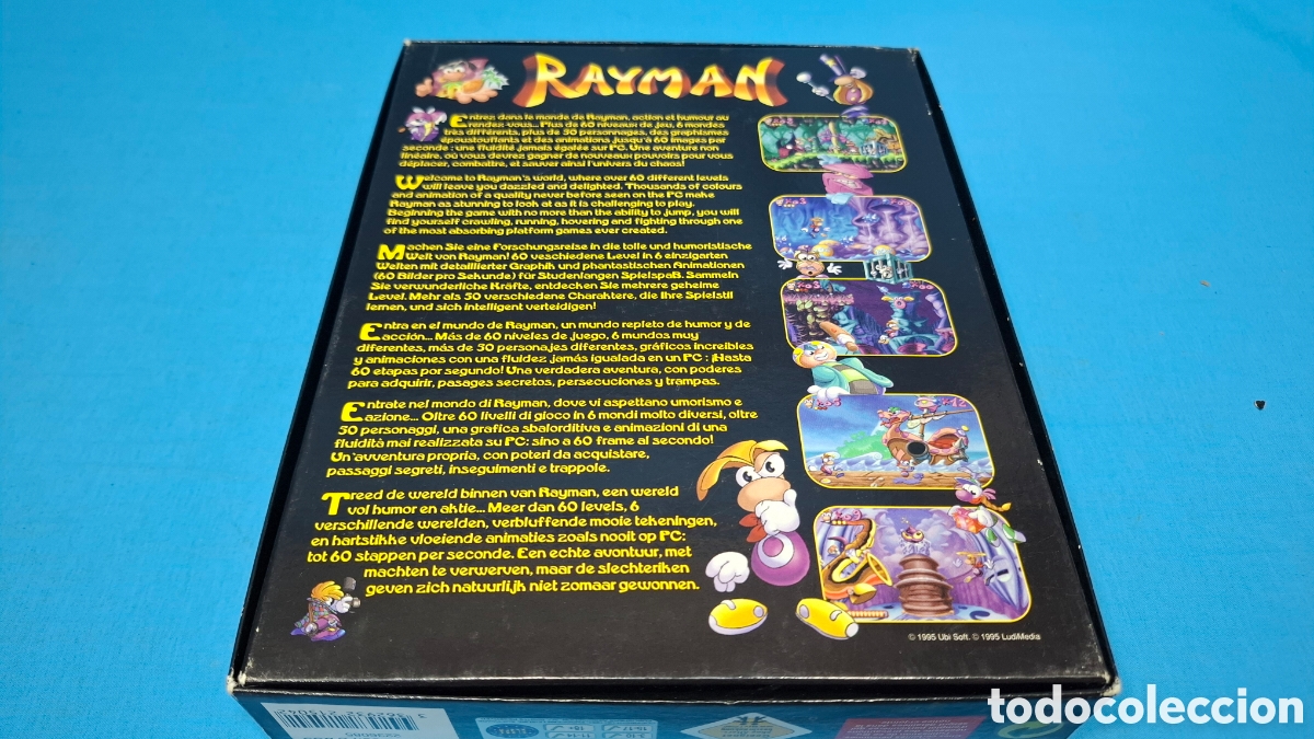Videojuegos y consolas: RAYMAN 1995 - UBI SOFT PC ROM - Foto 10