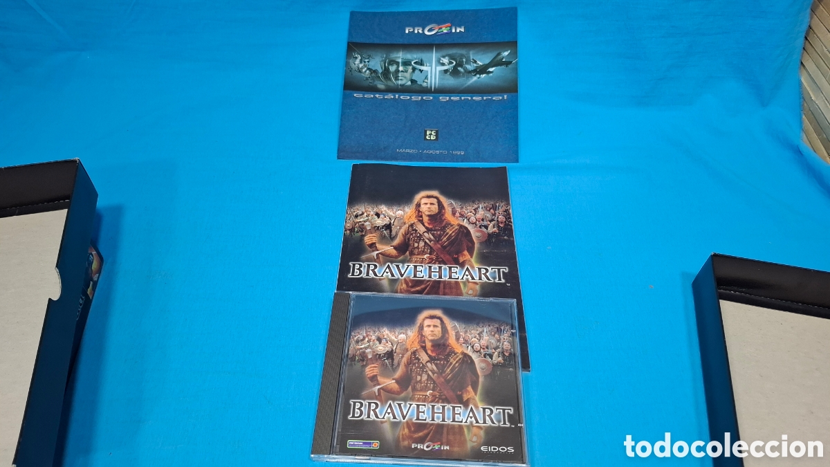 Videojuegos y consolas: BRAVEHEART 1999 - PROXIM - EIDOS . PC - CD - ROM - Foto 4