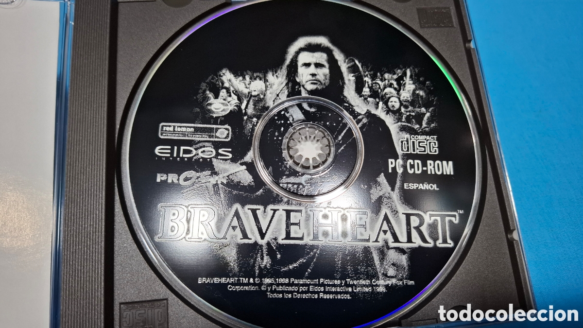 Videojuegos y consolas: BRAVEHEART 1999 - PROXIM - EIDOS . PC - CD - ROM - Foto 6