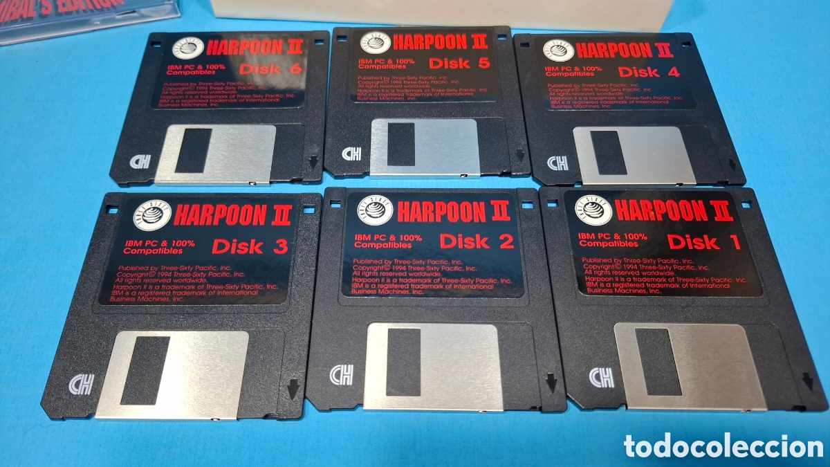 Videojuegos y consolas: HARPOON II, 1994 ADMIRAL,S EDITION . PC - Foto 8