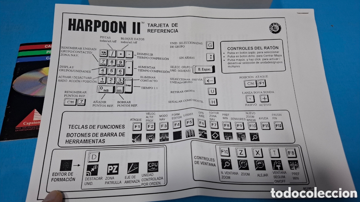 Videojuegos y consolas: HARPOON II, 1994 ADMIRAL,S EDITION . PC - Foto 11