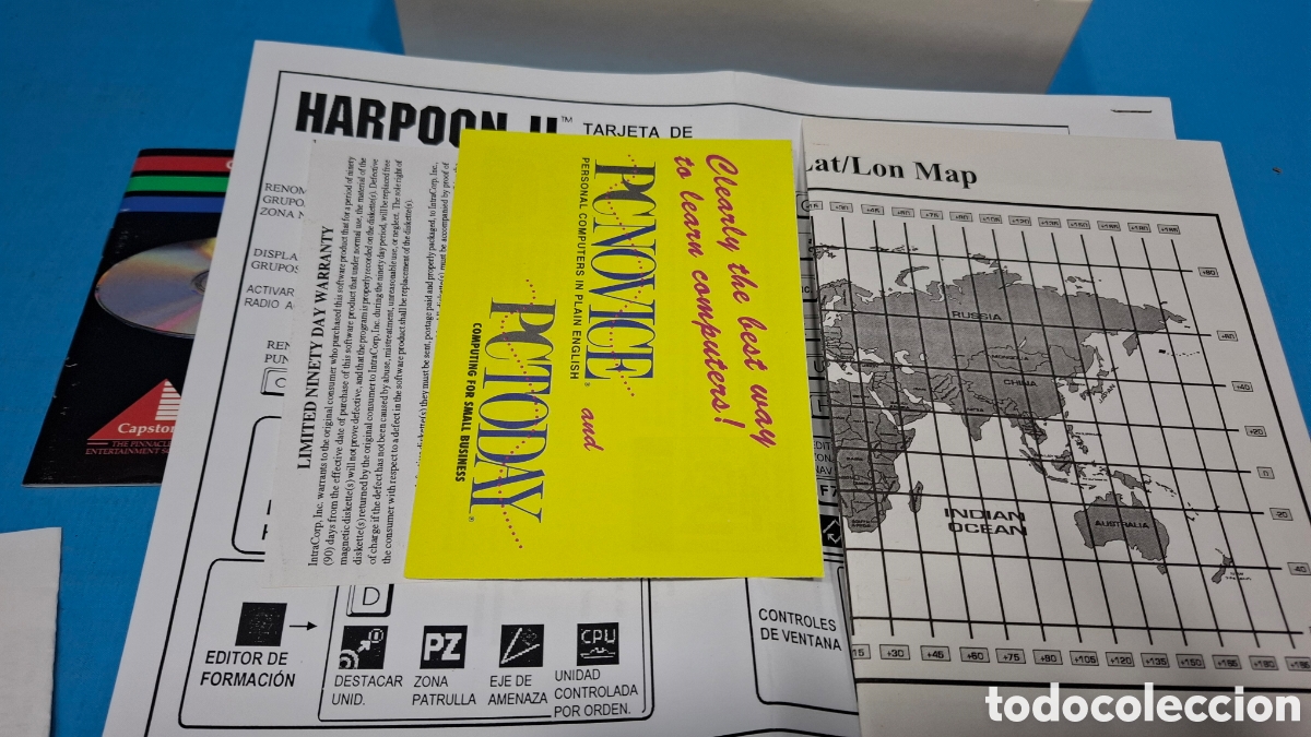 Videojuegos y consolas: HARPOON II, 1994 ADMIRAL,S EDITION . PC - Foto 12
