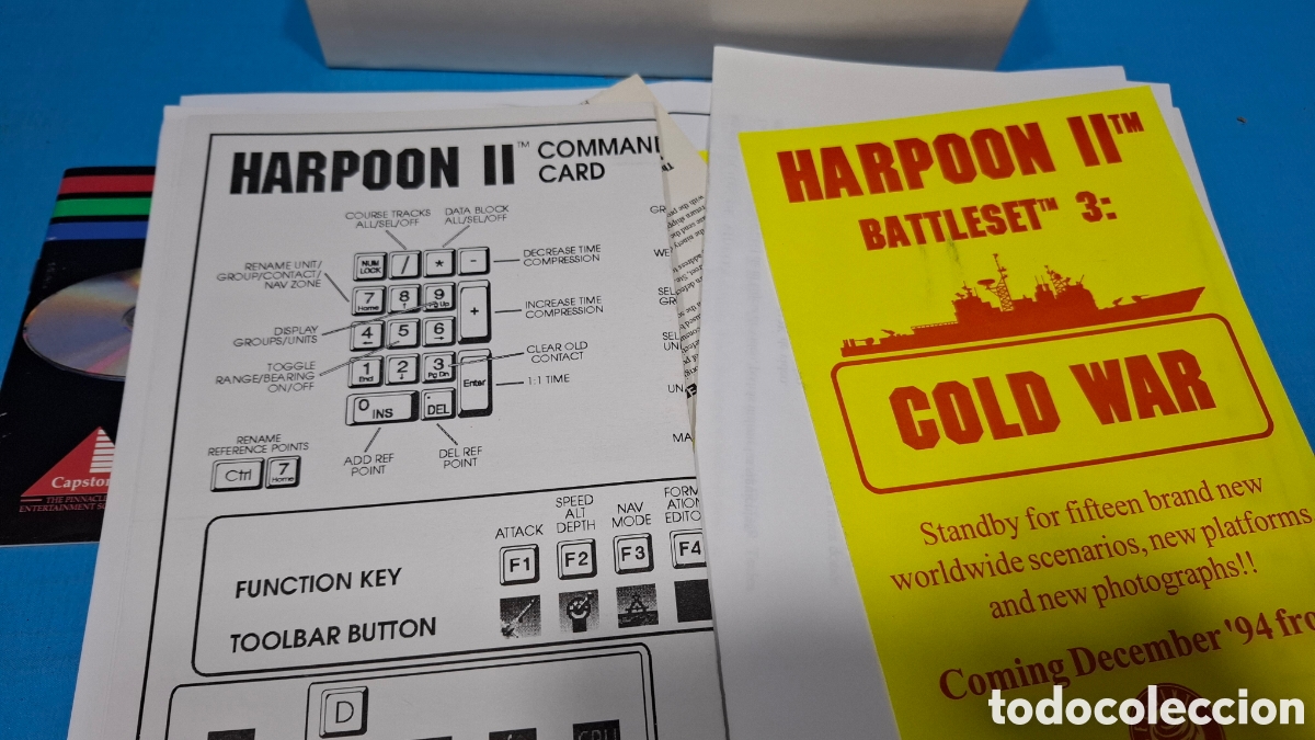 Videojuegos y consolas: HARPOON II, 1994 ADMIRAL,S EDITION . PC - Foto 13